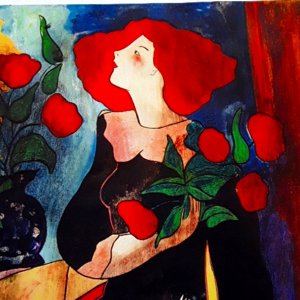 Linda Le Kinff Seriolithograph